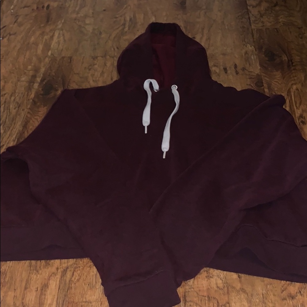 Crop hoodie